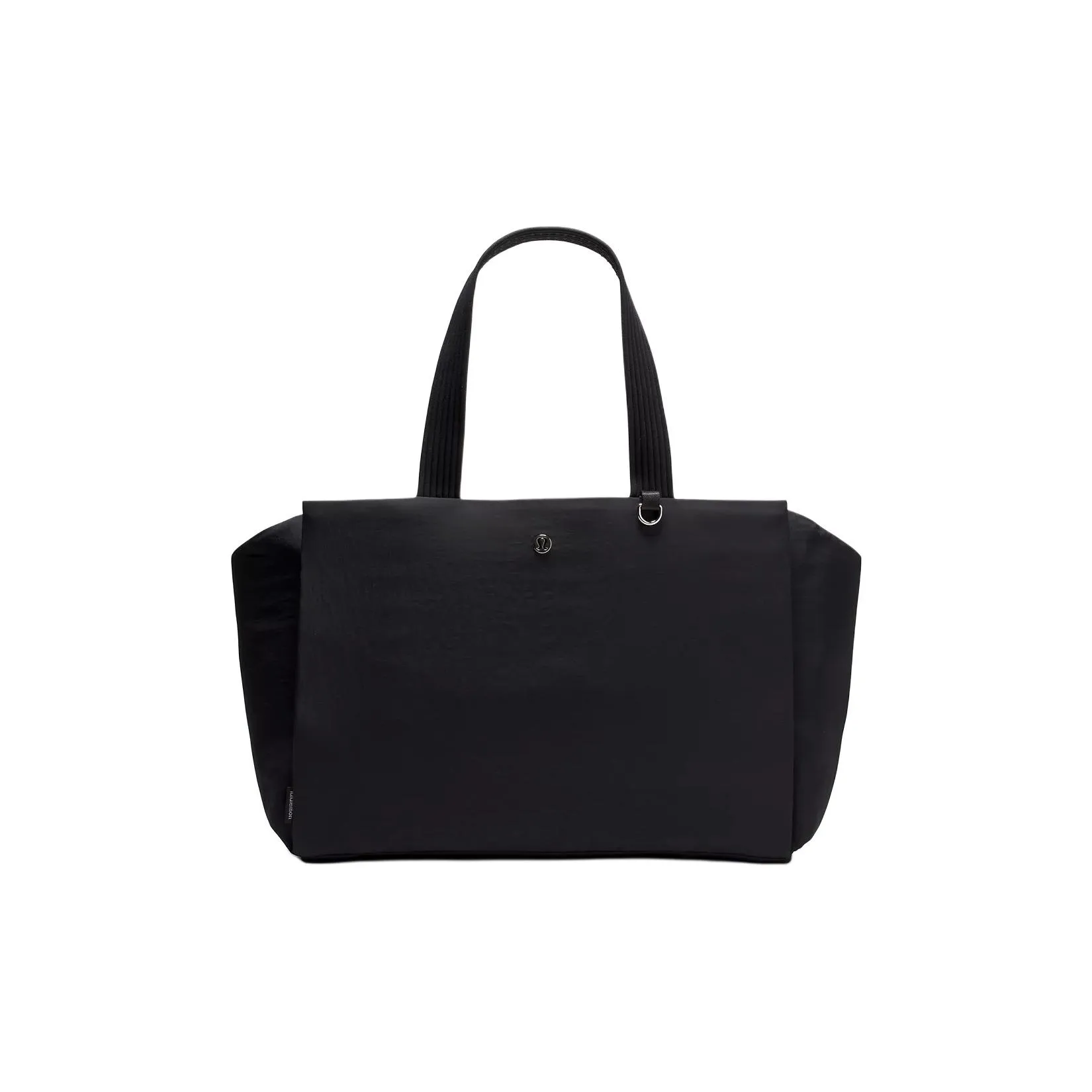 lululemon Переработанный Нейлон Тоут Сумка Сумка для покупок Сумка Унисекс Черная