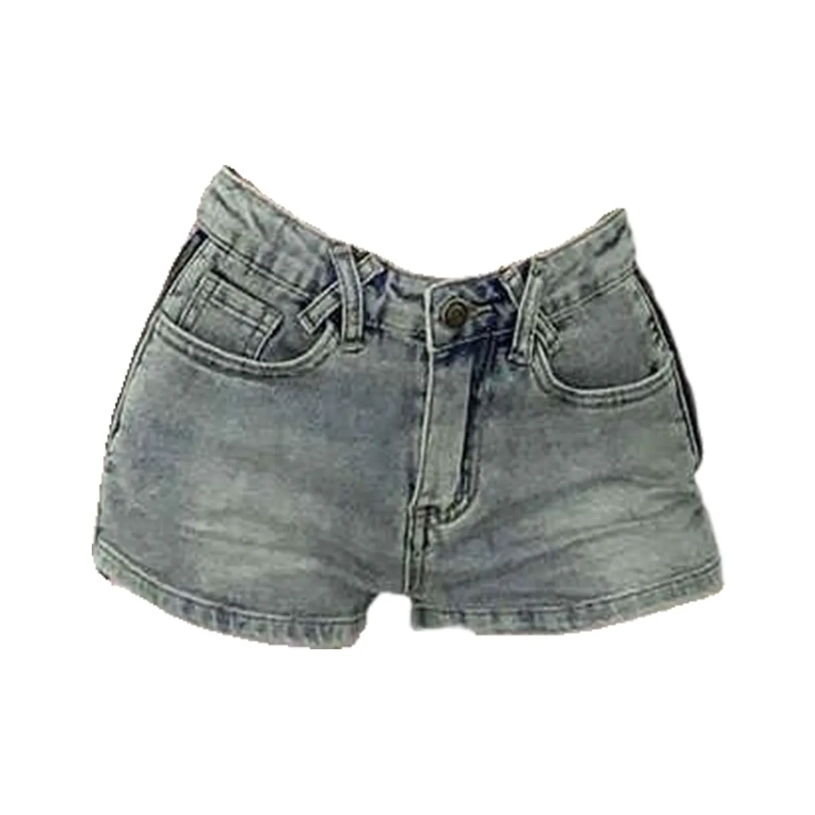 XDFM Светло-синие женские джинсовые шорты