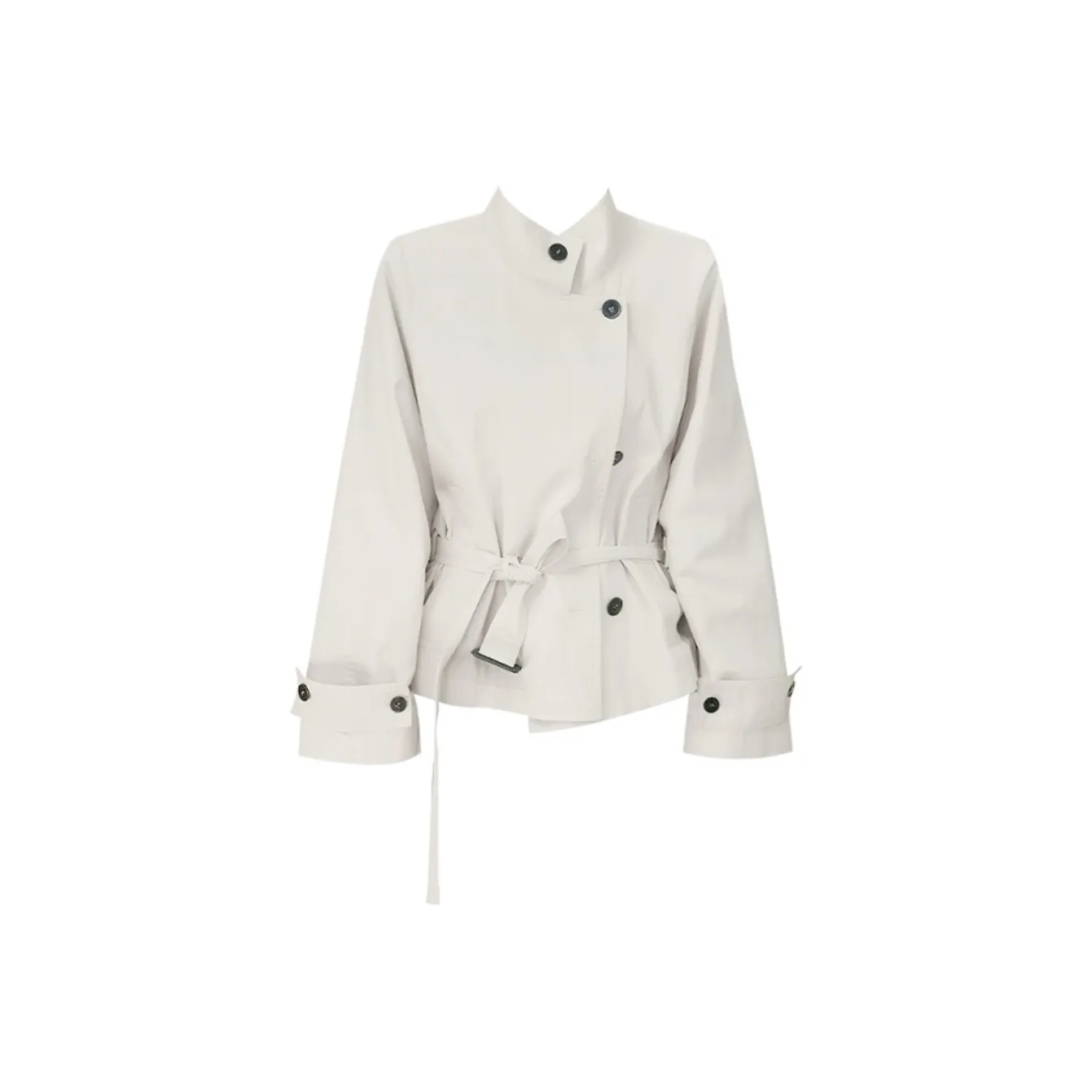 IQC Белый Женский Тренч