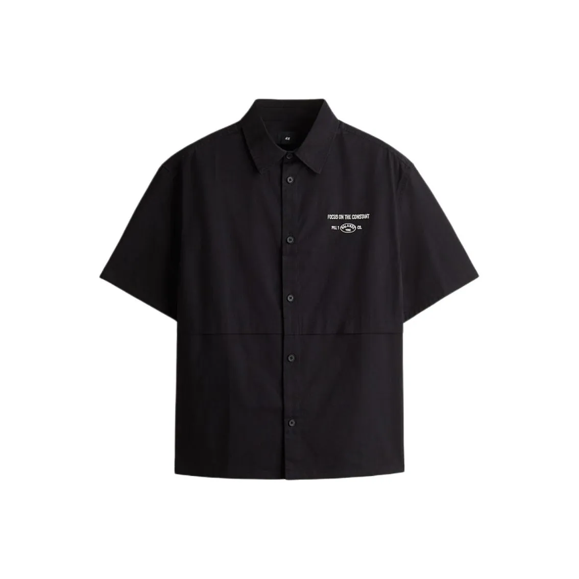 H M Мужские Черные Рубашки