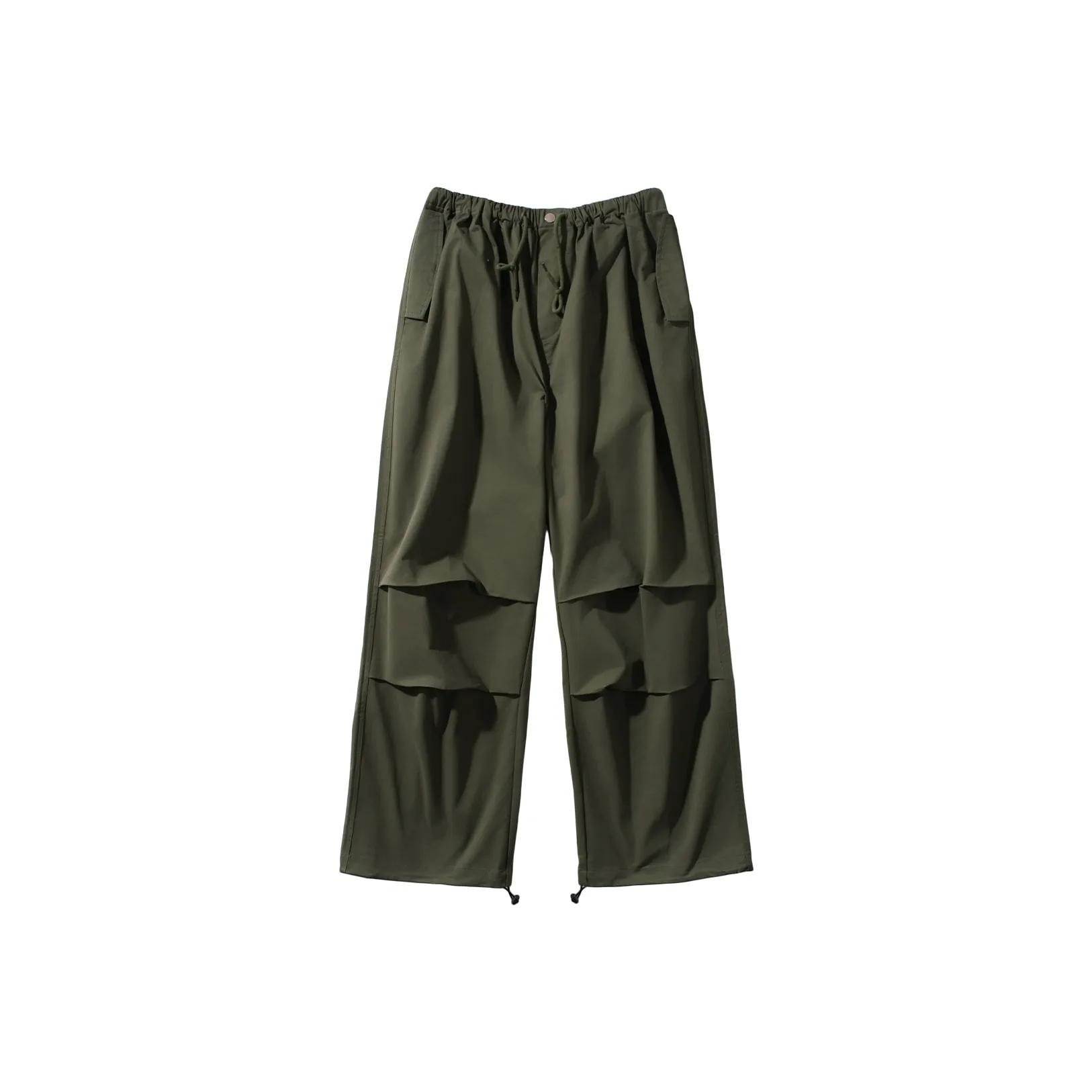 ASEDE Army Green Unisex Casual Pants ASEDE Армейские зеленые унисекс повседневные штаны