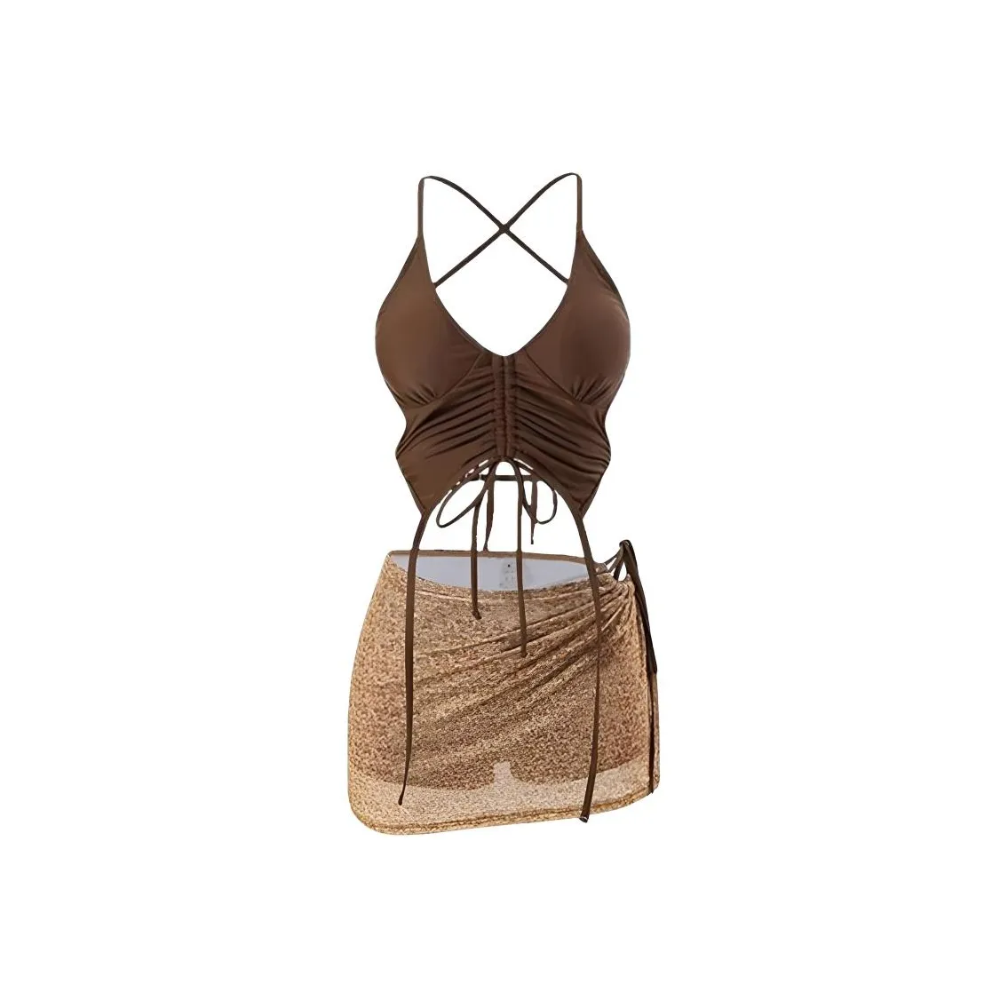 DITB Кофе Женские Наборы купальников