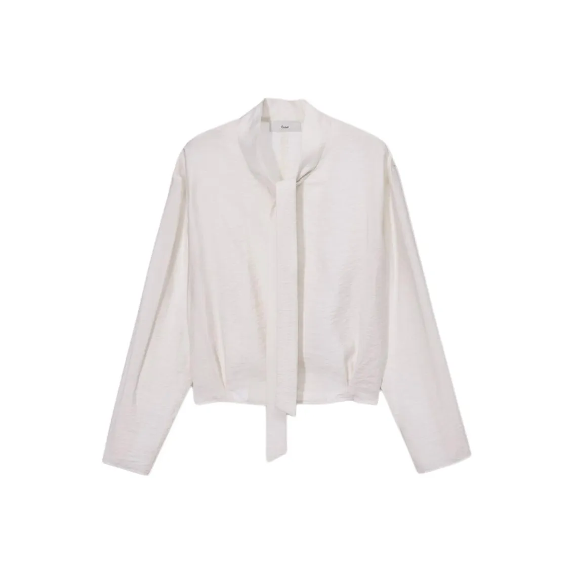Dunst Галстук BLOUSE Кремовая Рубашка Женская