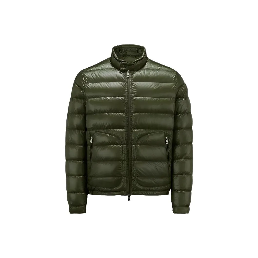 Moncler Acorus Series Down Jacket Coat Men's Olive Green