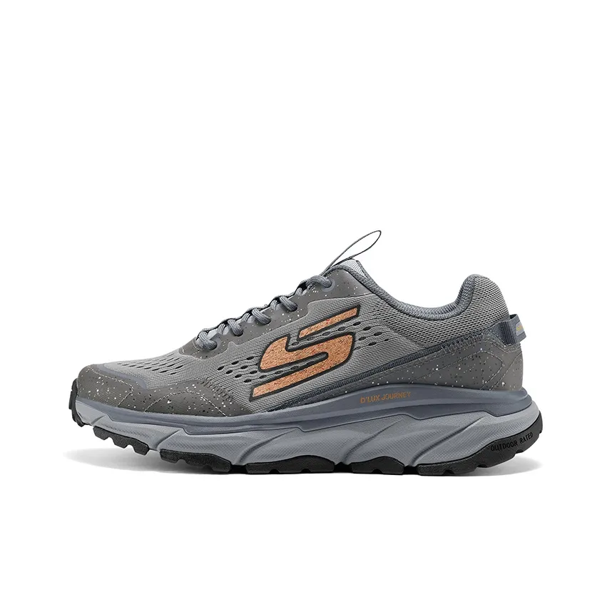 Skechers OUTDOOR MENS Устойчивый к истиранию Низкий Топ Casual Мужской Серый