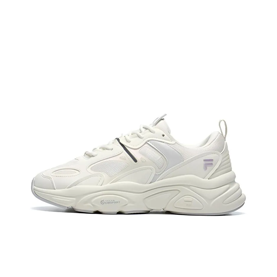 FILA Mars 2 Casual Shoes Women's Low Top White/Black/Purple