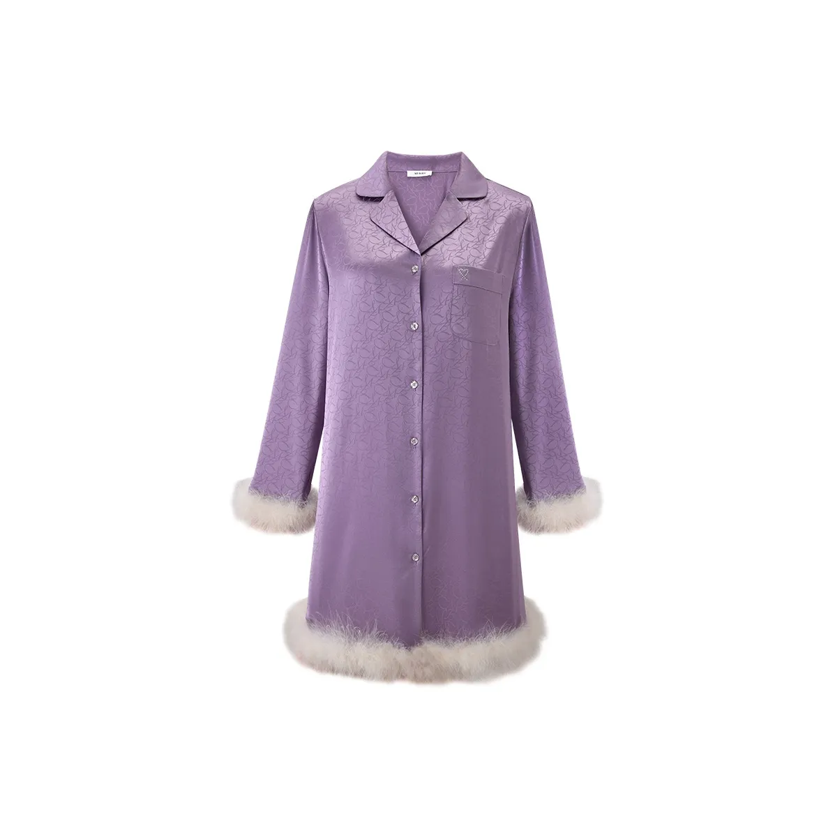 MY BODY Фиолетовый и Молочно-белый Женские Банные халаты для свиданий