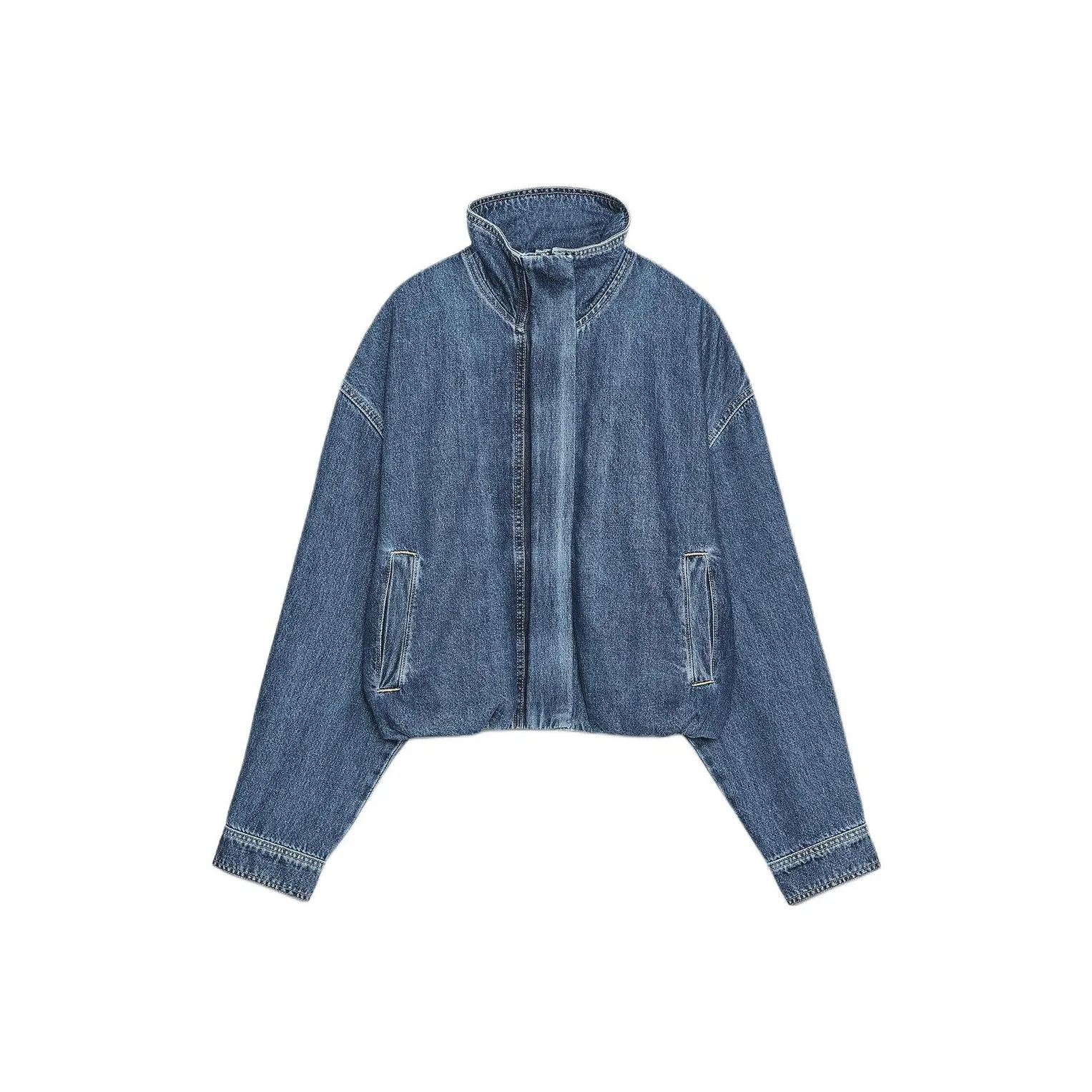 ZARA Trf Blue Women's Denim Jackets
