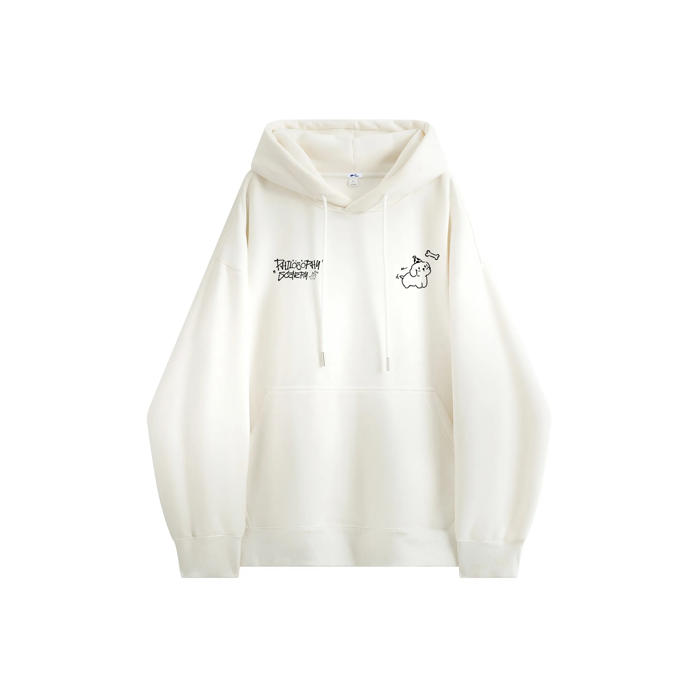 Warrior Huichao Открыто Ended Smile Collection Свитшот Унисекс