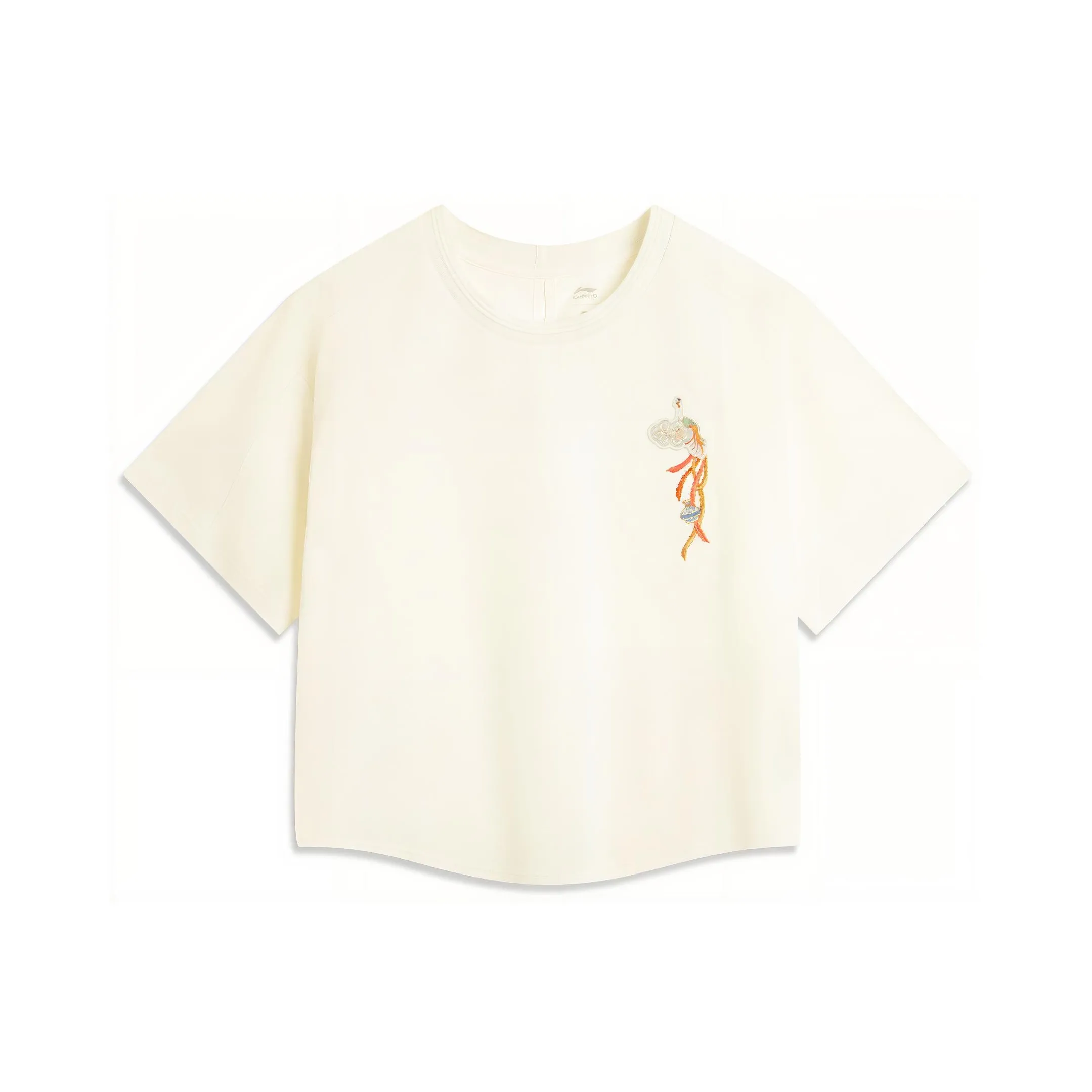 LINING x Forbidden City LIANMINGKUAN Серия китайской культуры Рубашка Женская Жемчужная раковина Белый