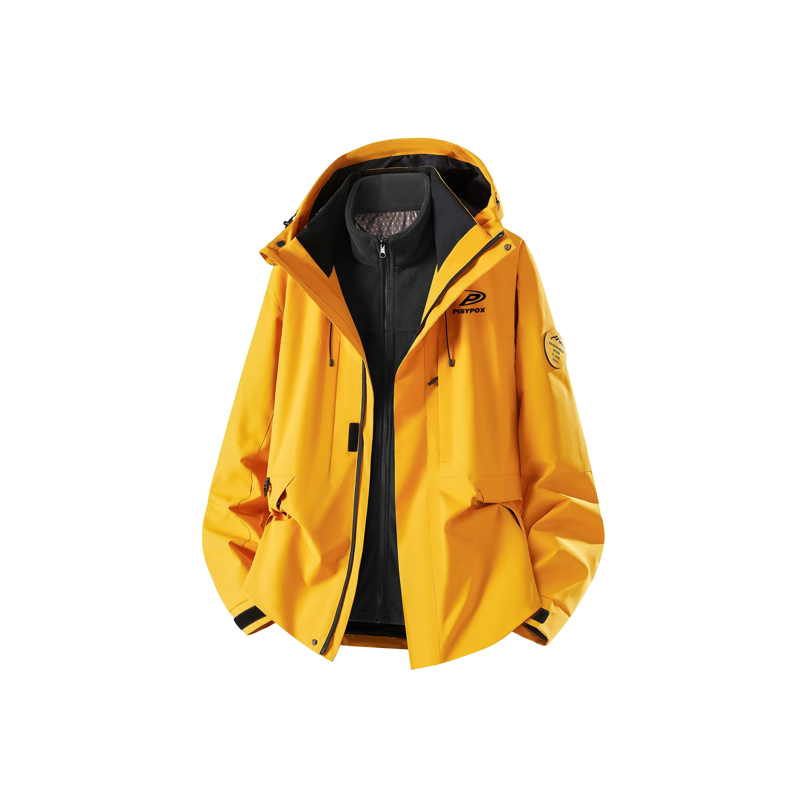 PISYPOX Дышащий Водонепроницаемый Водоотталкивающий Ветрозащитный Ветровка Унисекс