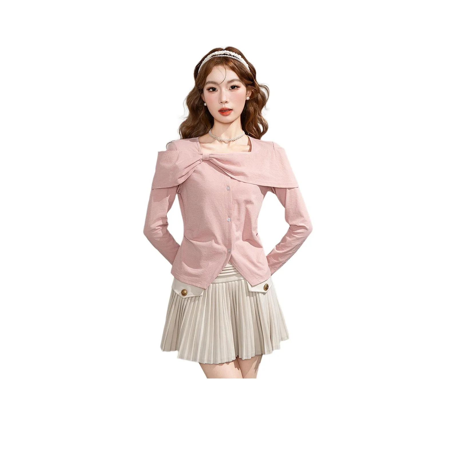 JEANSWEST Светло-розовые женские T-рубашки