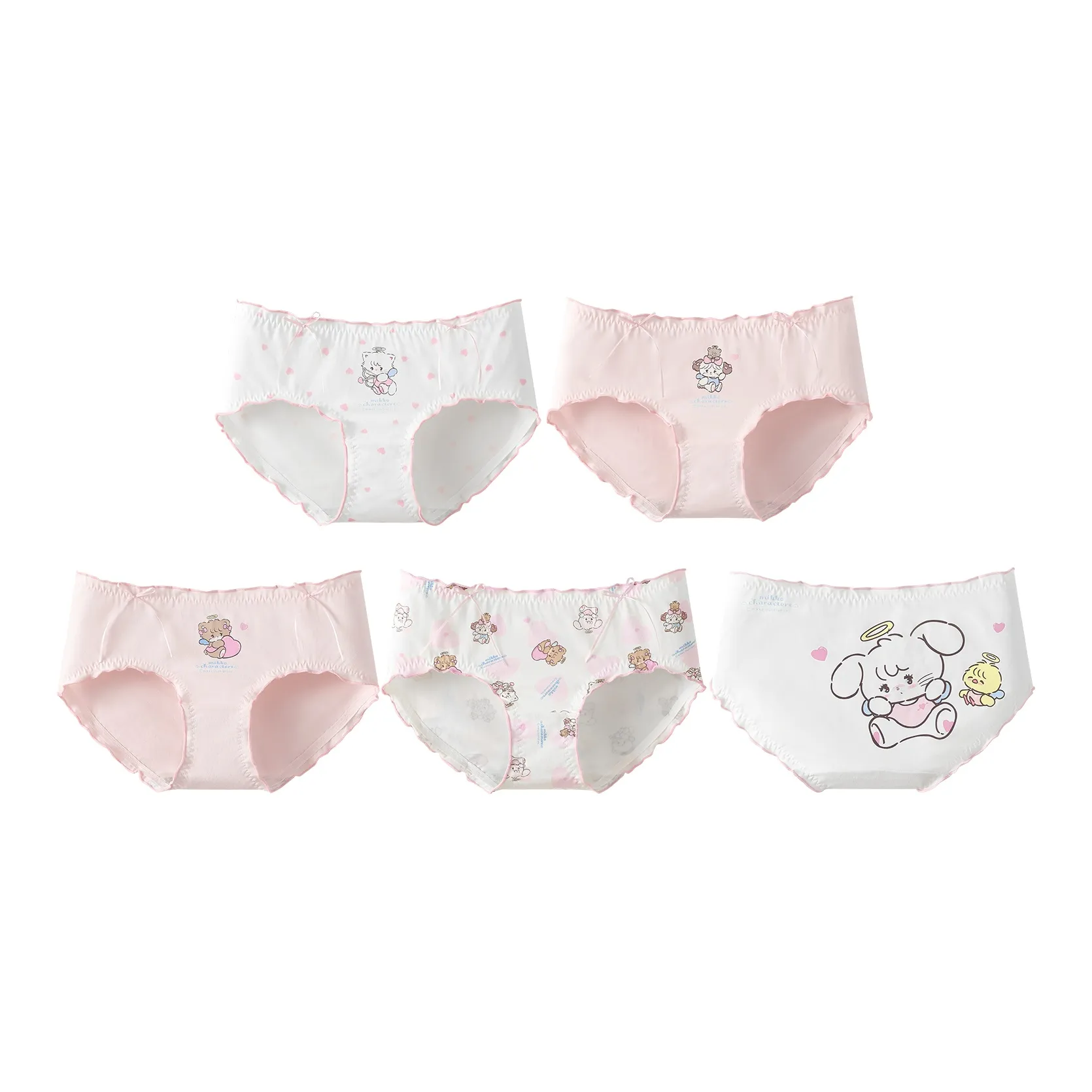 Gongdie x Mikko Трусики-бикини Женские упаковка из 5 штук