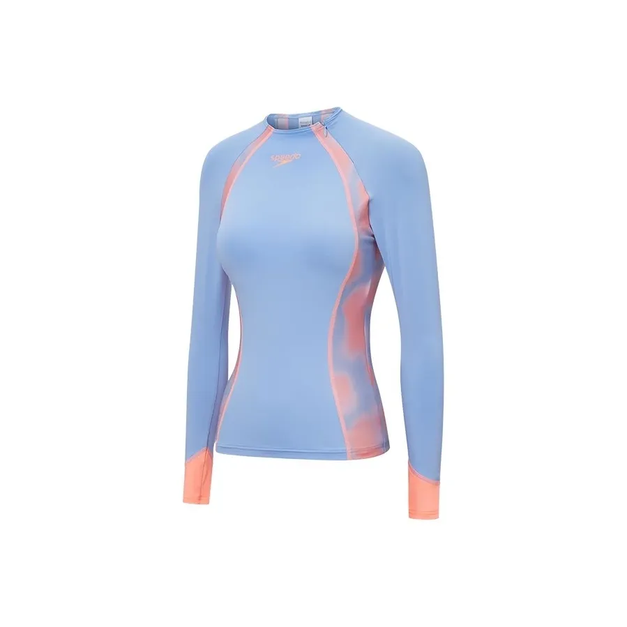 Speedo Двухкомпонентный Купальник Длинный Рукав Брюки Шорты Женские