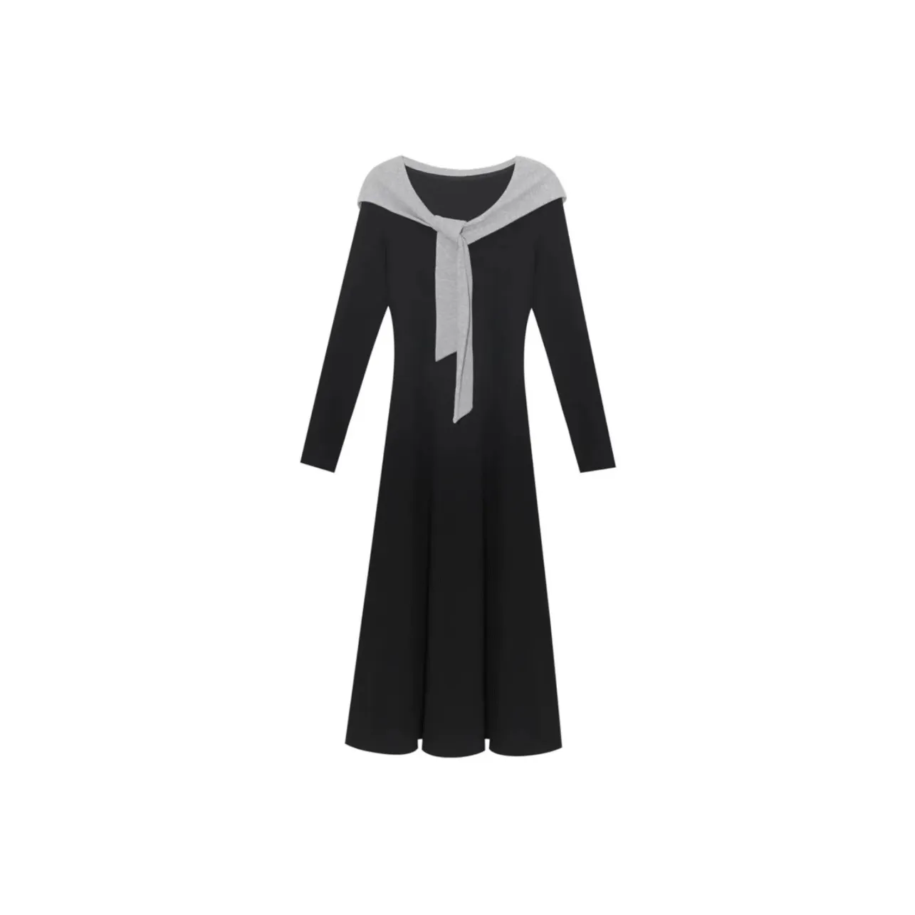 MIMOSA CHUR Длинное платье с длинными рукавами женское