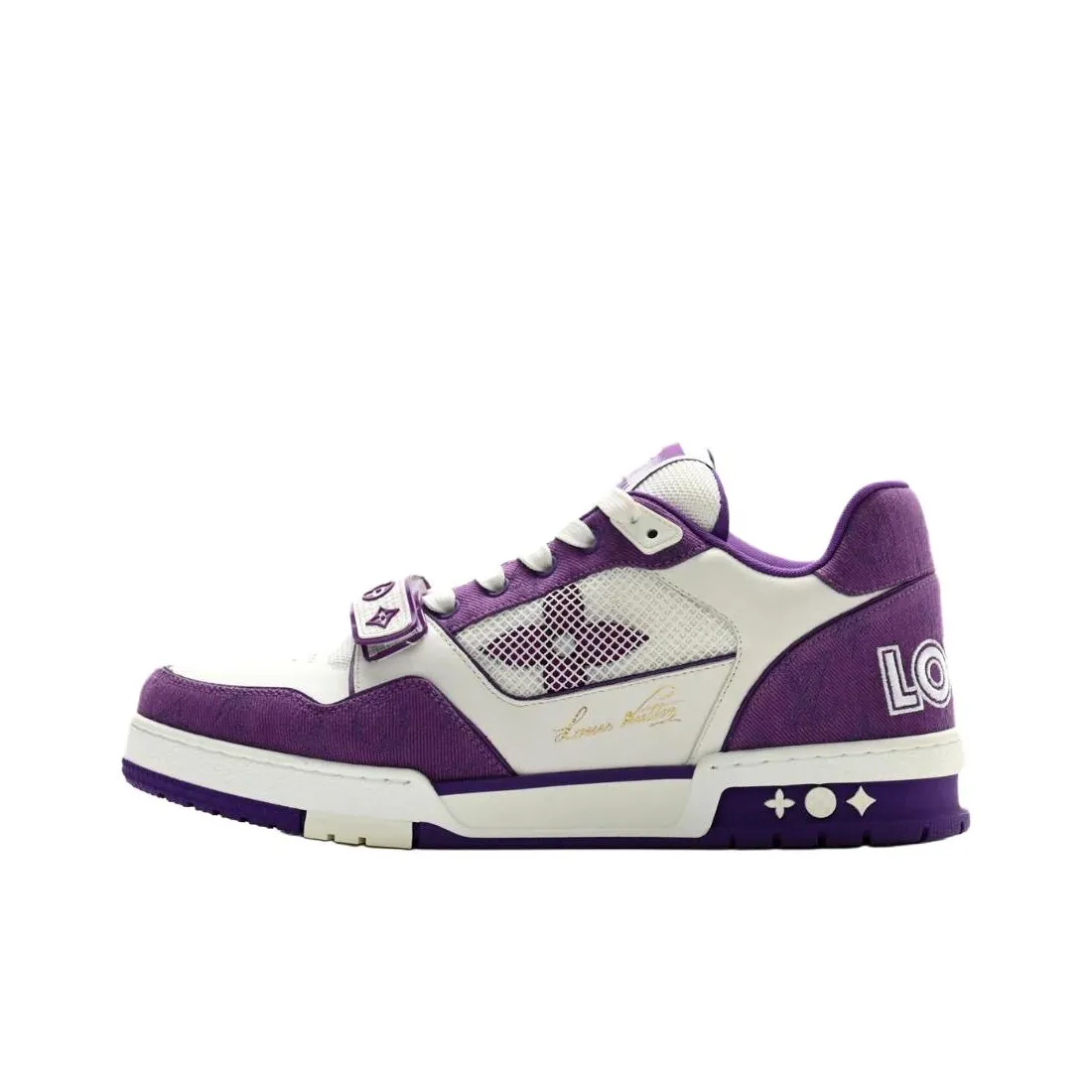 LOUIS VUITTON Lv Trainer 'White Violet'