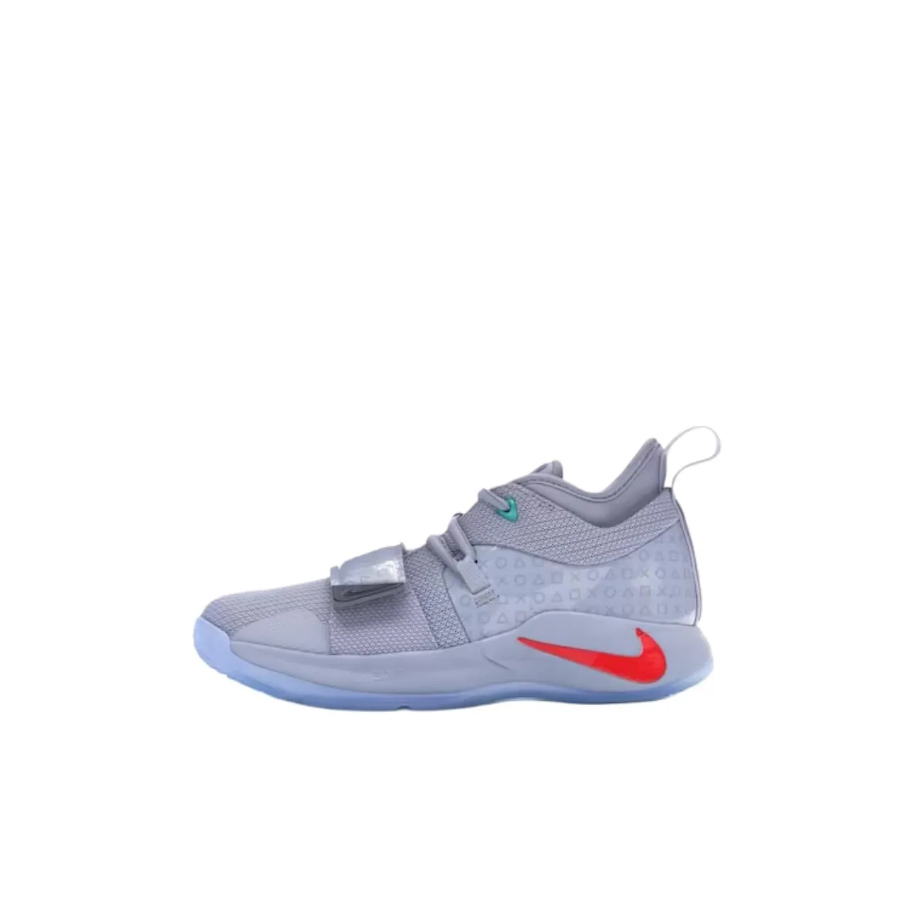 Nike PG 2,5 MID Топ Детские Баскетбольные Кроссовки Фиолетовый Серый Унисекс