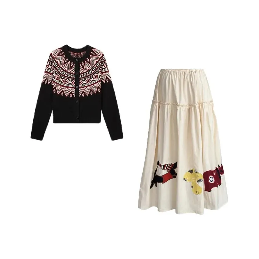 SNZX Женские Комплекты с Юбкой