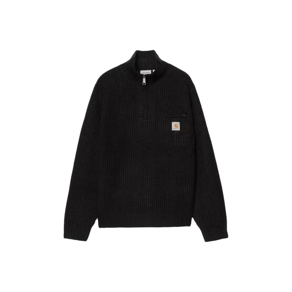 Carhartt WIP Fw25 Detroit Полузастежка Свитер Мужской