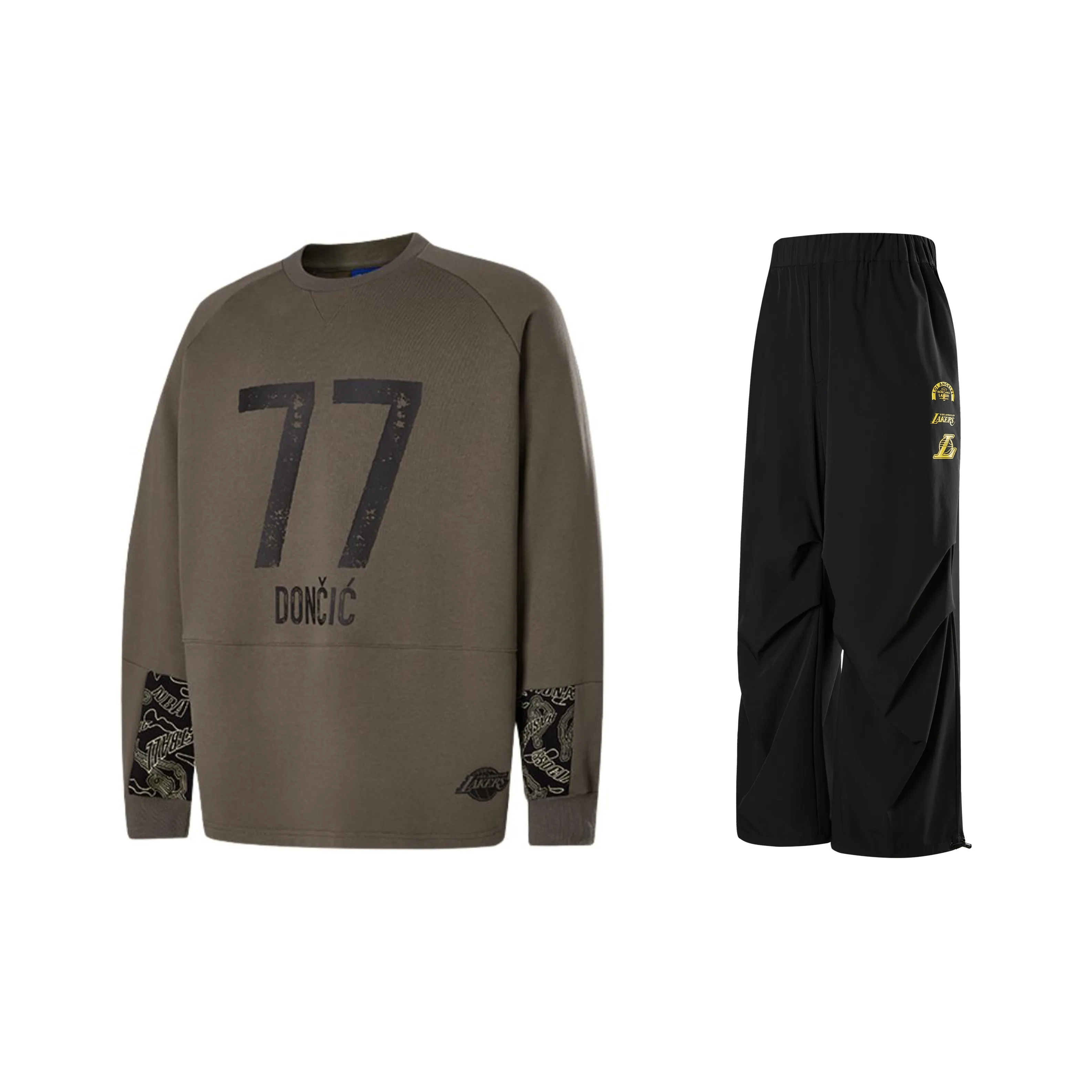 NBA Los Angeles Lakers Толстовка Комплект Унисекс