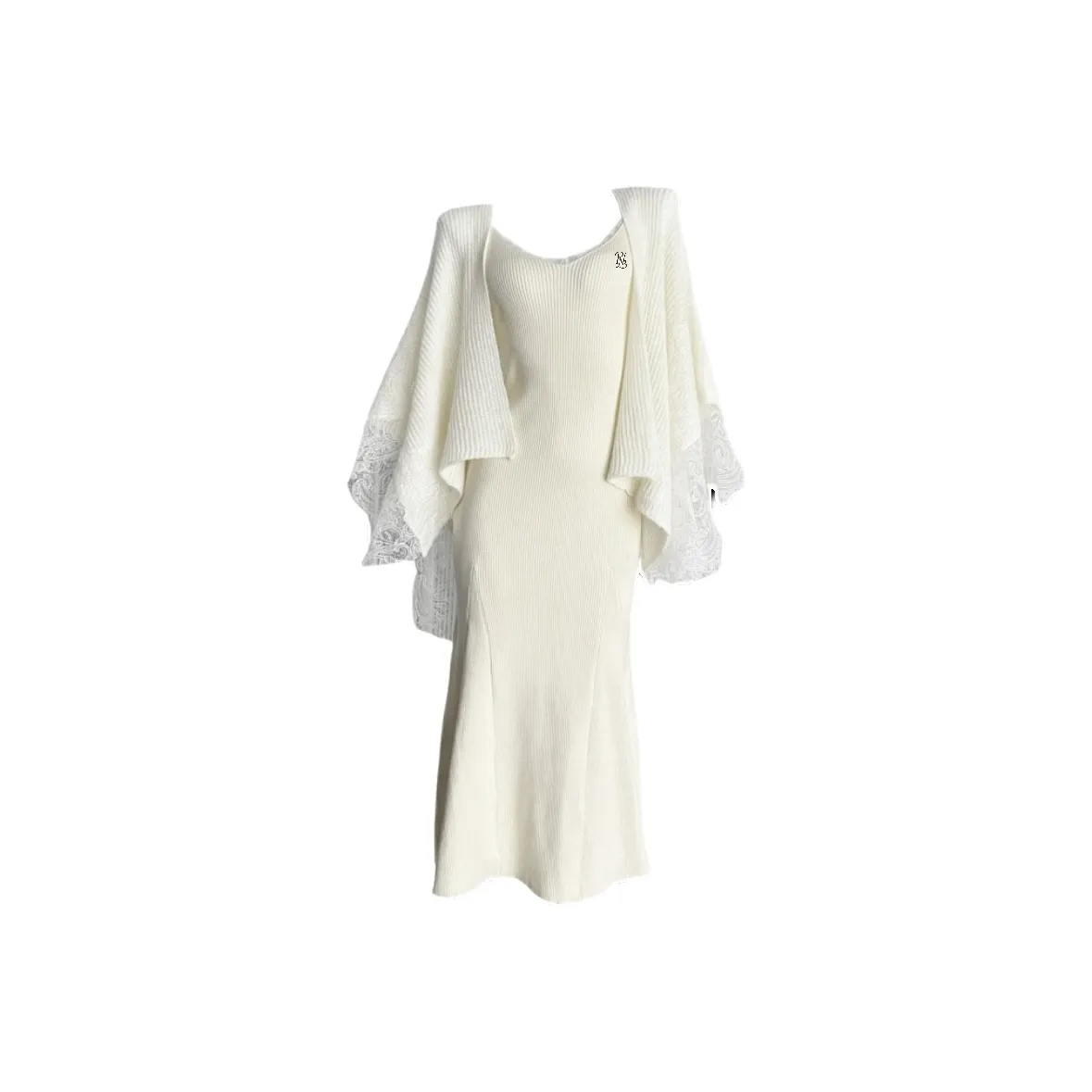 PNVB Белый Женский Комплект с Юбкой