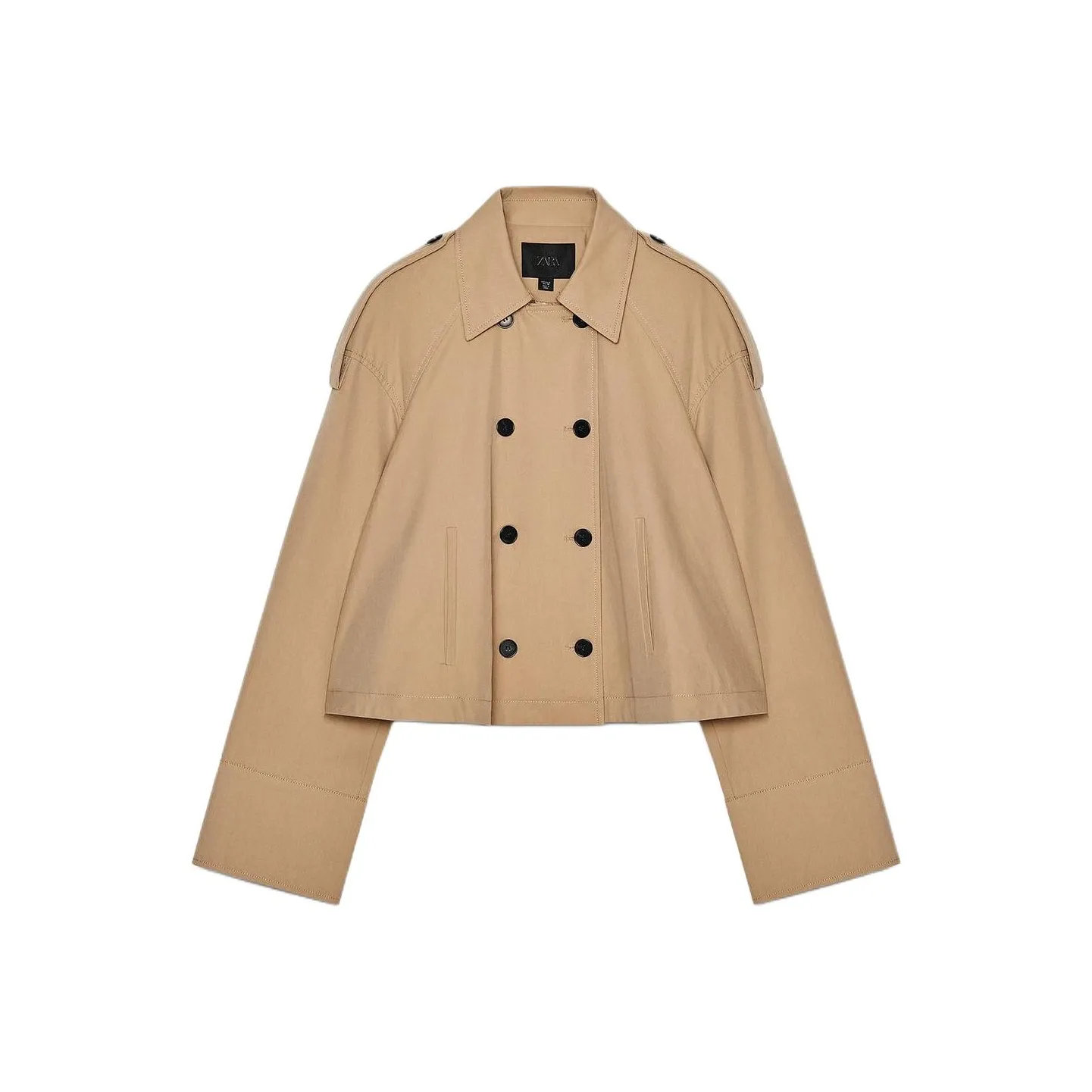 ZARA Сигарный Женский Тренч