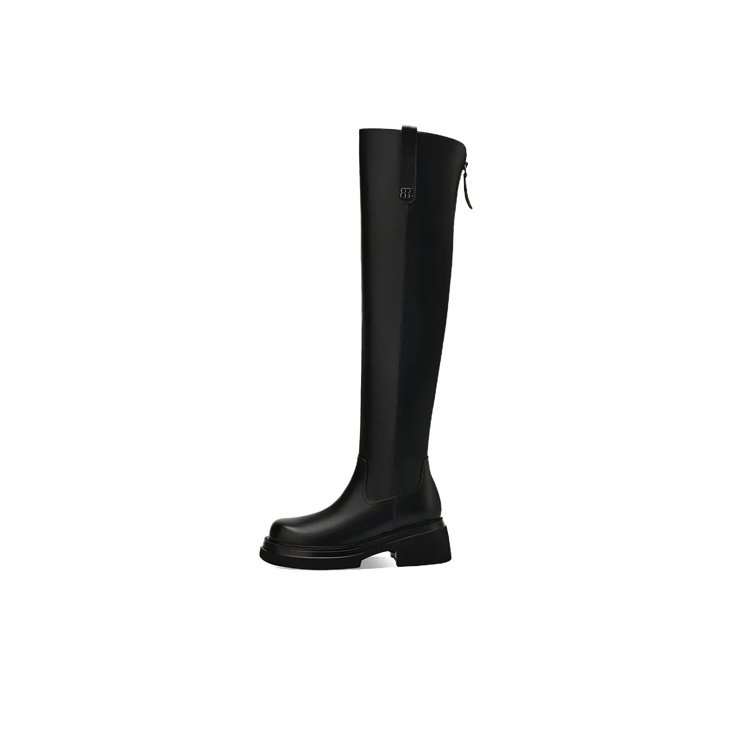 BOERDIQI Cavalier Boots Over the knee Boots 5.5cm Women's Black