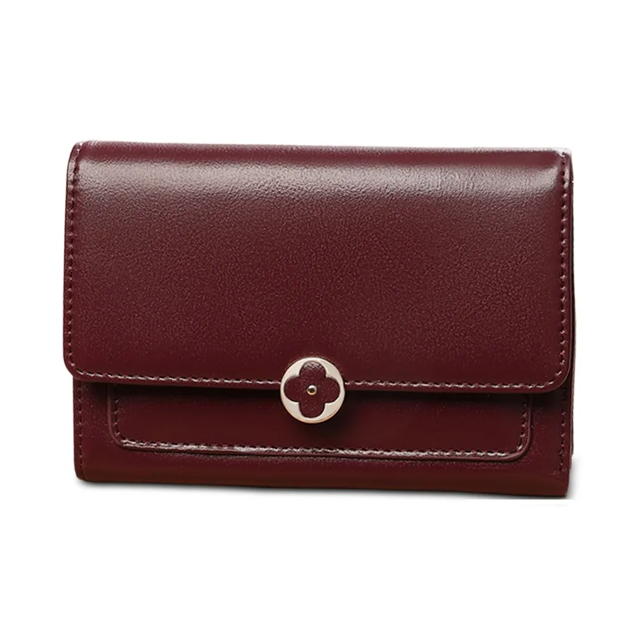 Crtnzo Kroez Кошелек из коровьей кожи кошелек держатель для карт клатч маленький женский бордовый светло-розовый