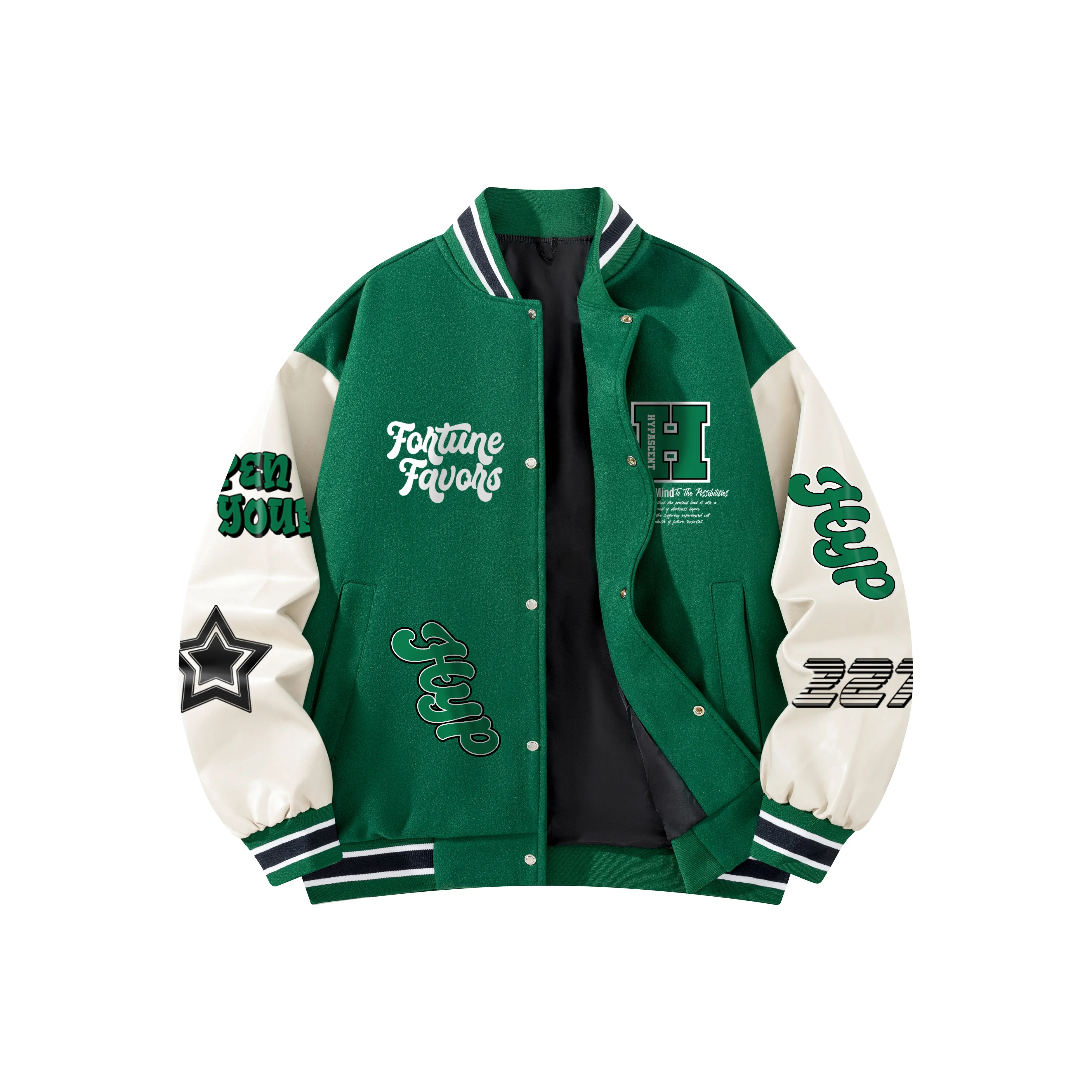 HYPASCENT Бейсбольная куртка Унисекс