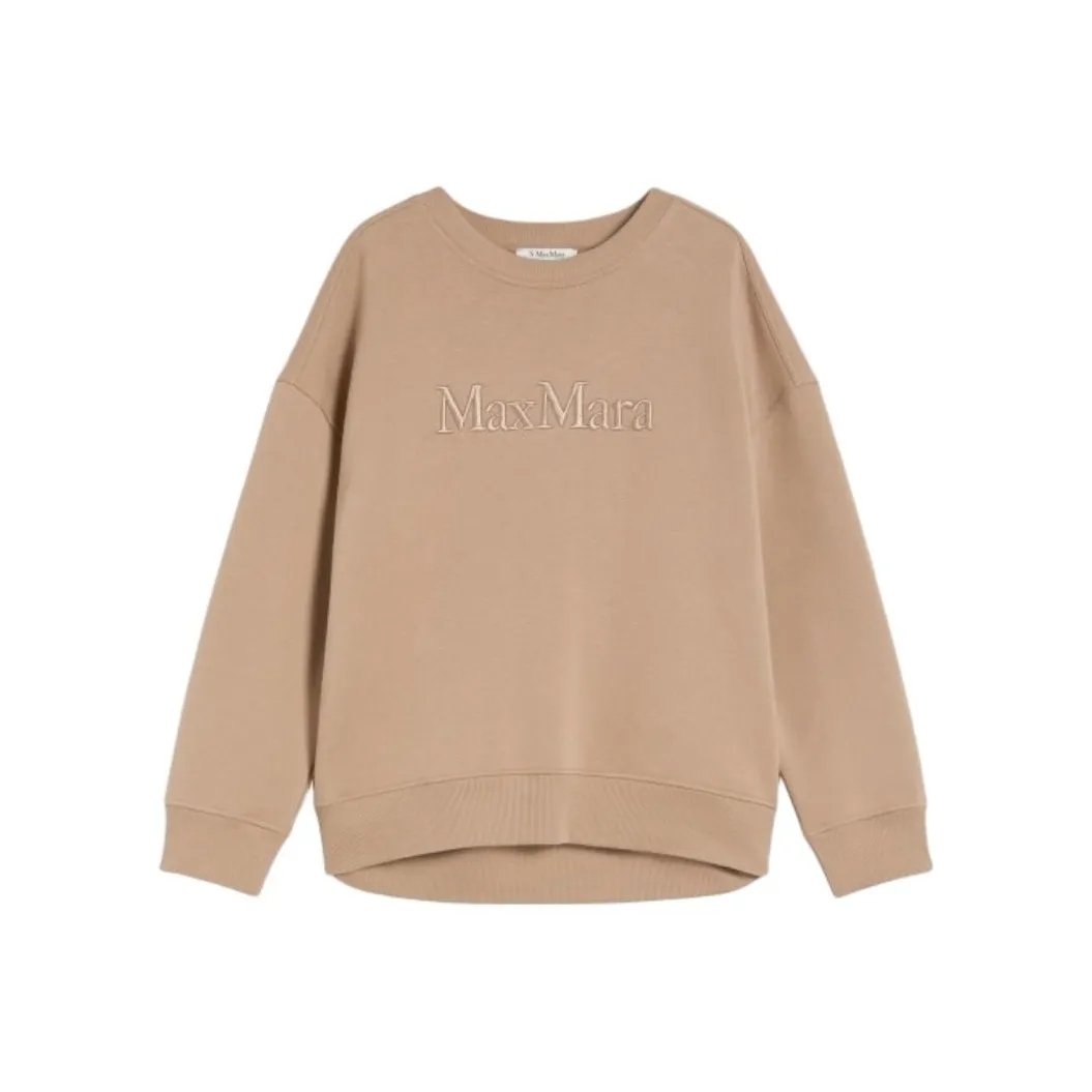 'S MAX MARA Светло-янтарный Женский Свитшот