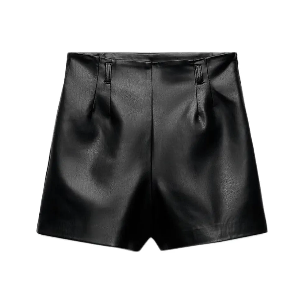 ZARA Черные Повседневные Шорты для Женщин