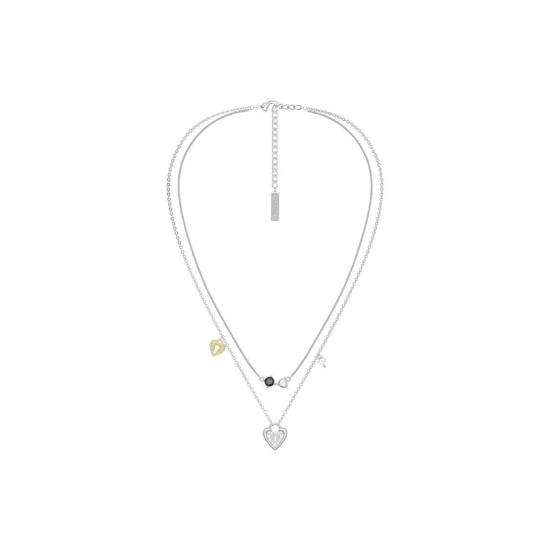 SUN HUNTER Белое золото с покрытием медь + 14К золото с покрытием медь + циркон ожерелья женские