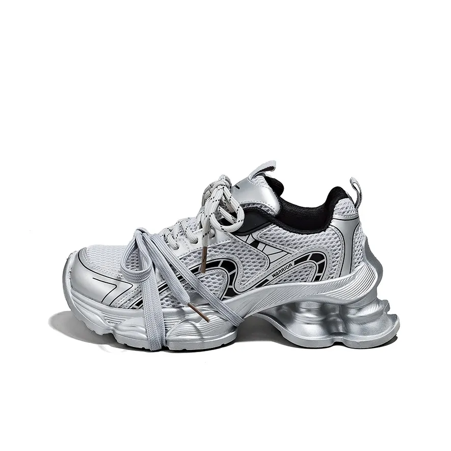 Warrior Дышащий And Противоскользящий Низкий Топ Толстая подошва Кроссовки Женские