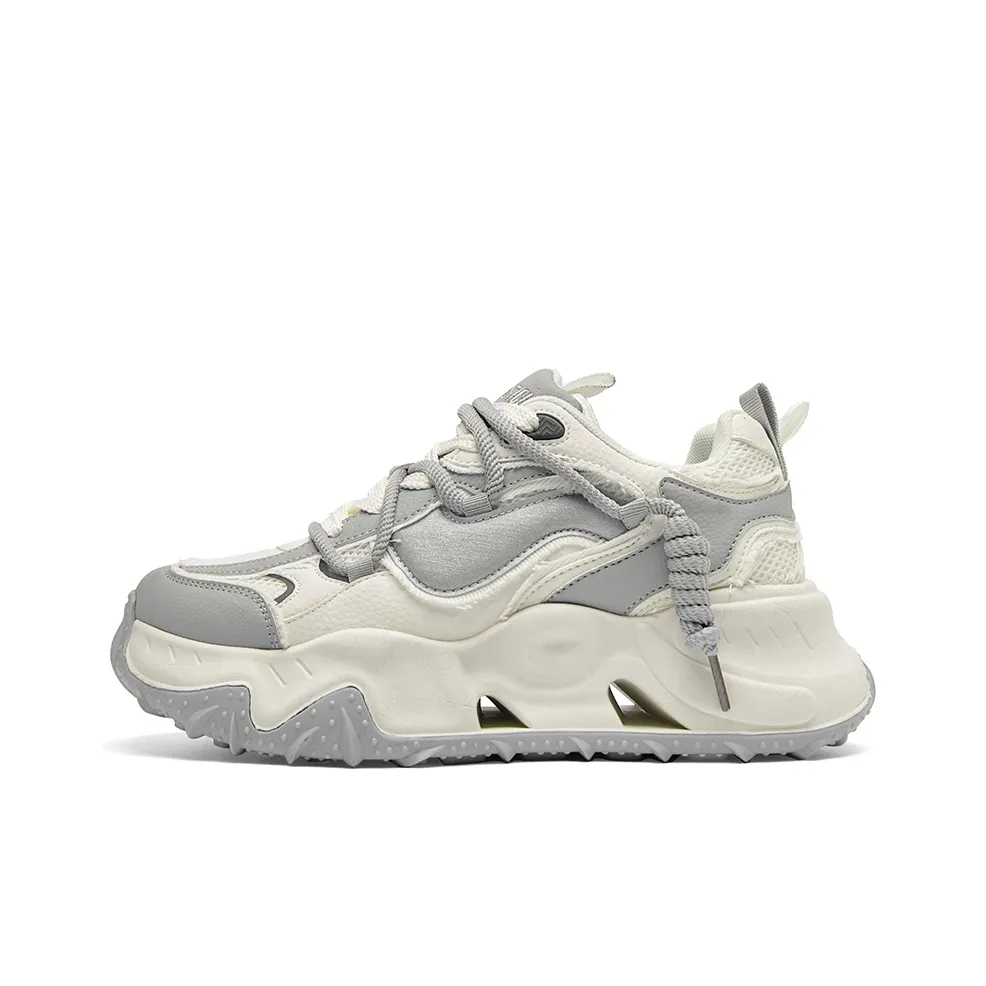 SANTASTIC Амортизация Противоскользящий Дышащий Увеличение Высоты Низкий Топ Обувь для Бега Мужская Galaxy Gray