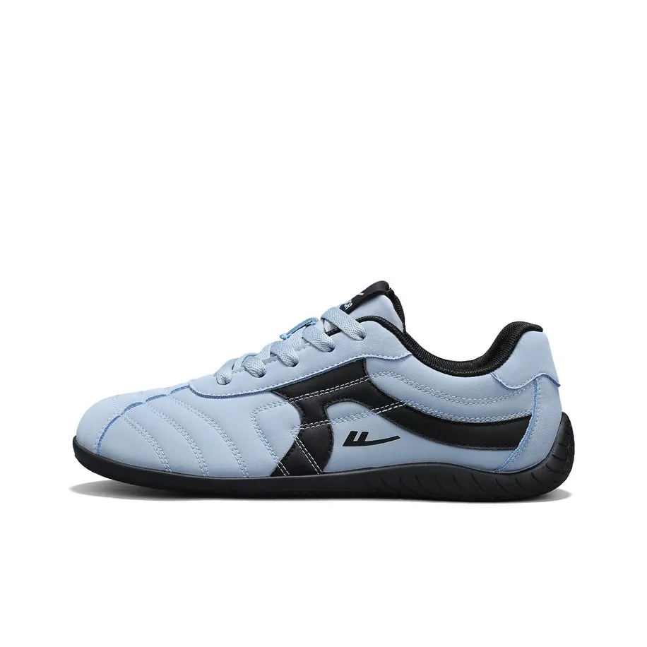 Warrior Покрытие Устойчивое к истиранию Легкий Противоскользящий Низкий Топ Повседневная обувь Мужская Светло-синий Черный