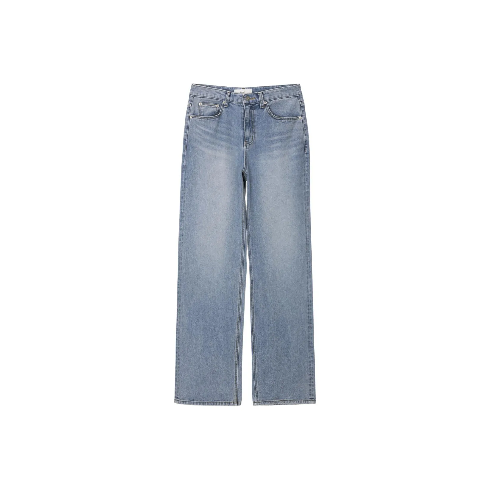 Dunst Relaxed Широкие Джинсы Светло-Синие Джинсы Женские