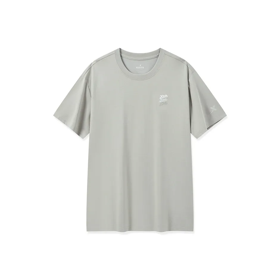 XTEP T-Shirt Unisex Castle Gray