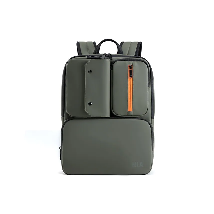 HLA Полиэстер Ноутбук Сумка Рюкзак Мужской Зеленый