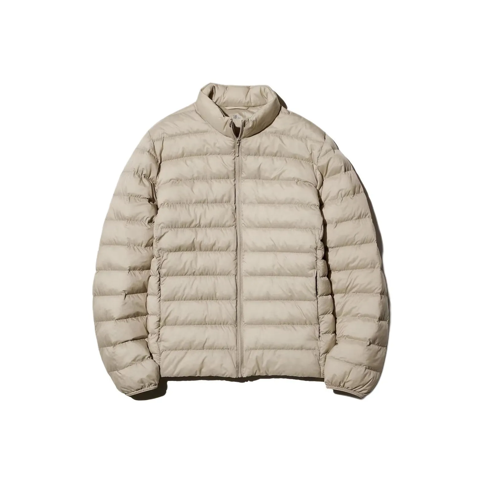 UNIQLO Бежевый Мужской Пуховик