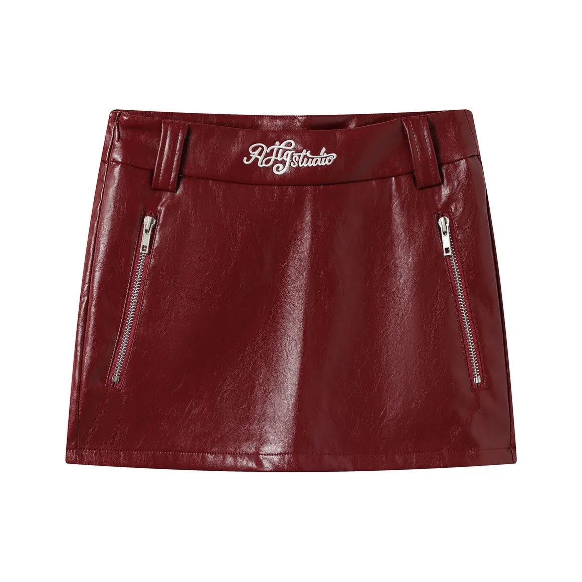 AJPG Кожаные короткие юбки женские