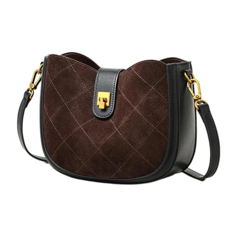 MILLIE'S Сумка через плечо из коровьей кожи сумка на плечо обычная женская кофейного винного цвета