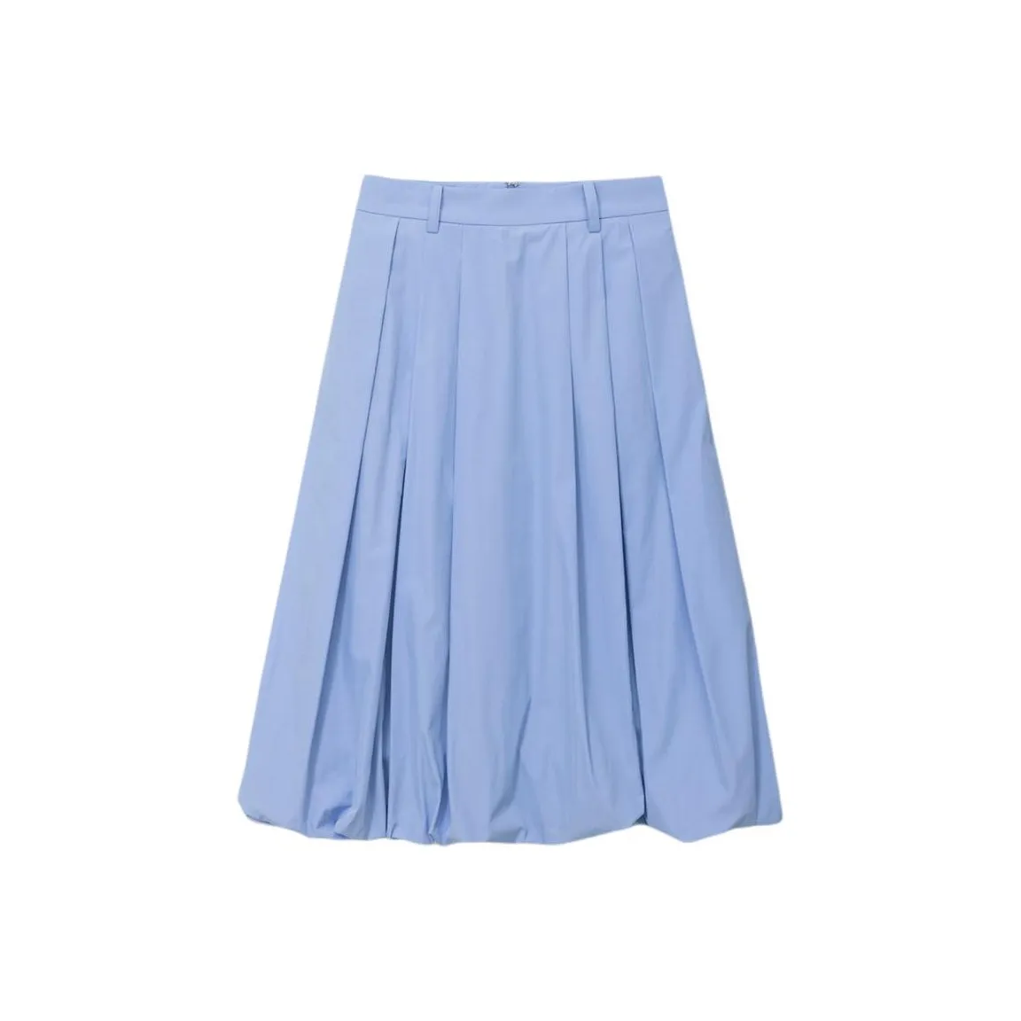 Dunst BALLOON MIDI Юбка BLUE Casual Long Skirt Women's