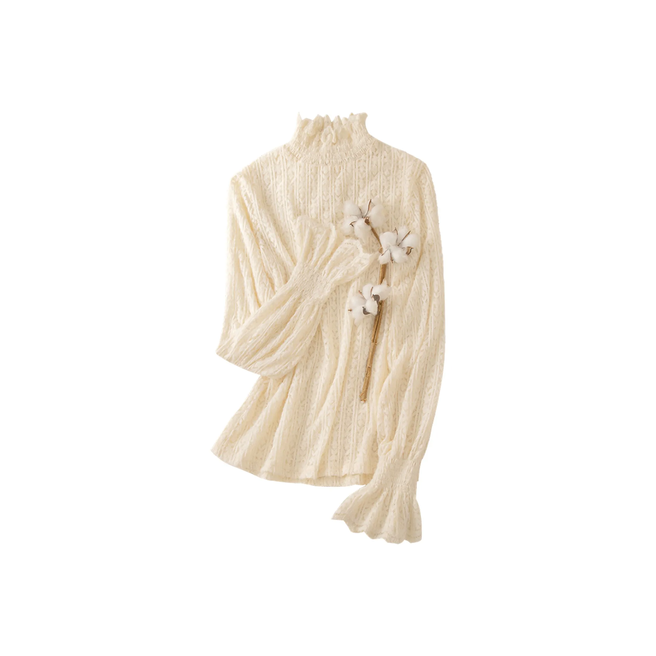 SIBAISHE Абрикос Женские T-рубашки