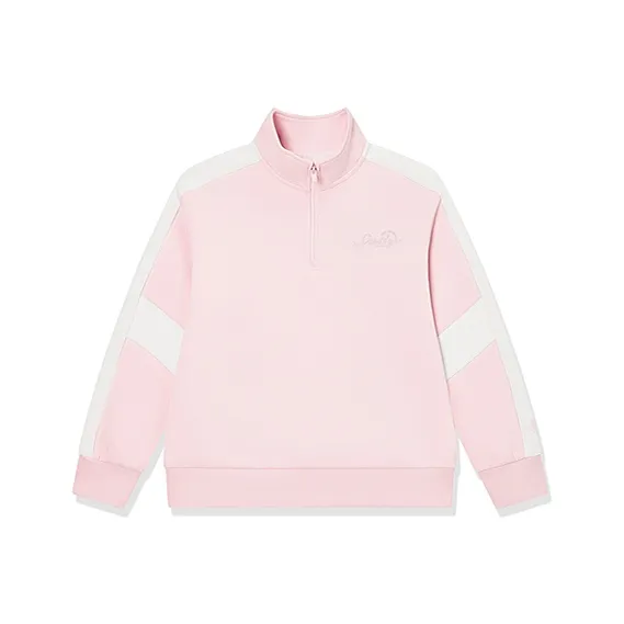 QIAODAN T-рубашка Осенняя Oriole Розовая Детская