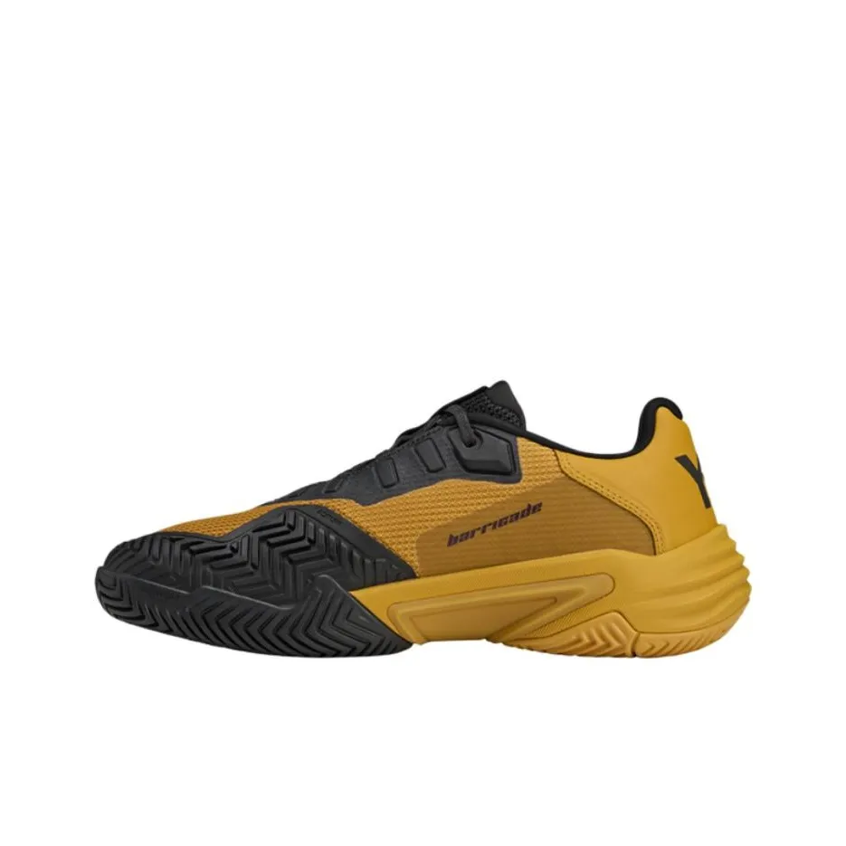 Y 3 Barricade 13 Low Топ Кроссовки для тенниса Унисекс Оранжевый Желтый