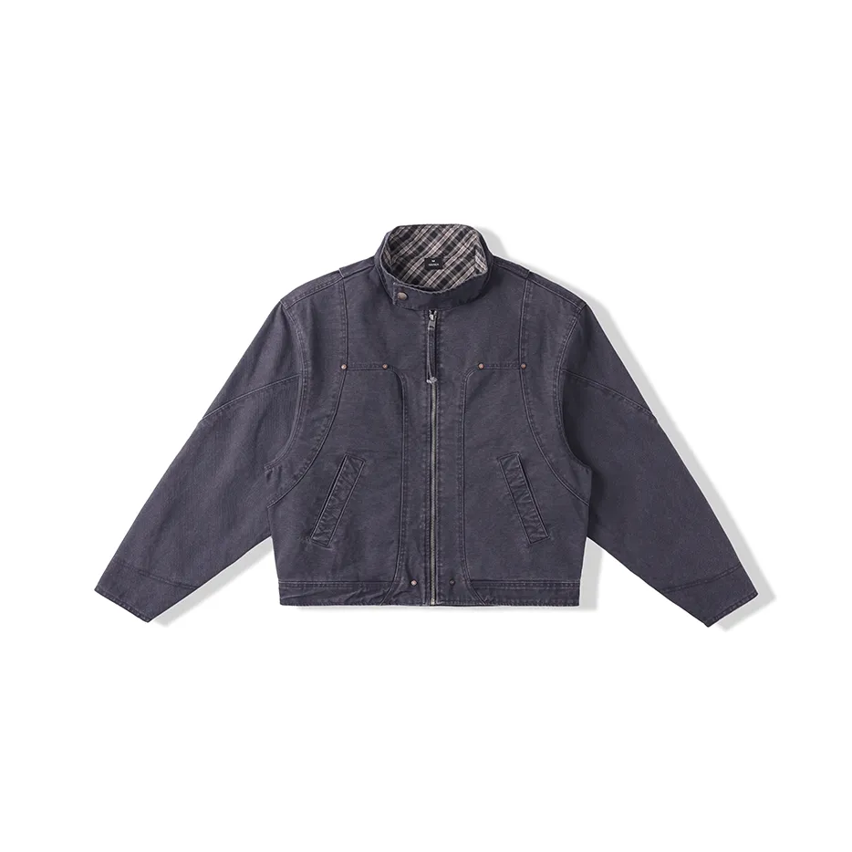 Xiyue Туманный пурпурный Мужской Джинсовые куртки