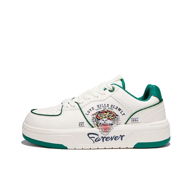 Ed Hardy Амортизация Устойчивость к истиранию Легкие Низкие Кроссовки для скейтбординга Унисекс