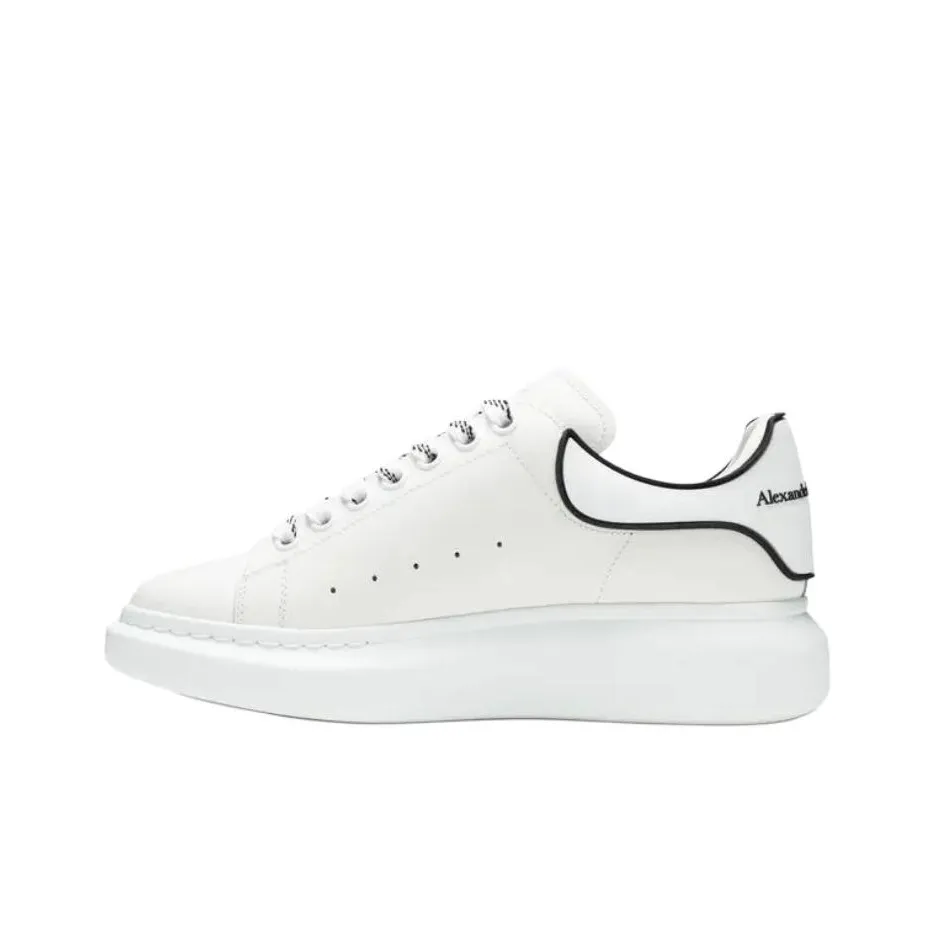 Alexander McQueen Oversized Sneaker 'White Black Trim'