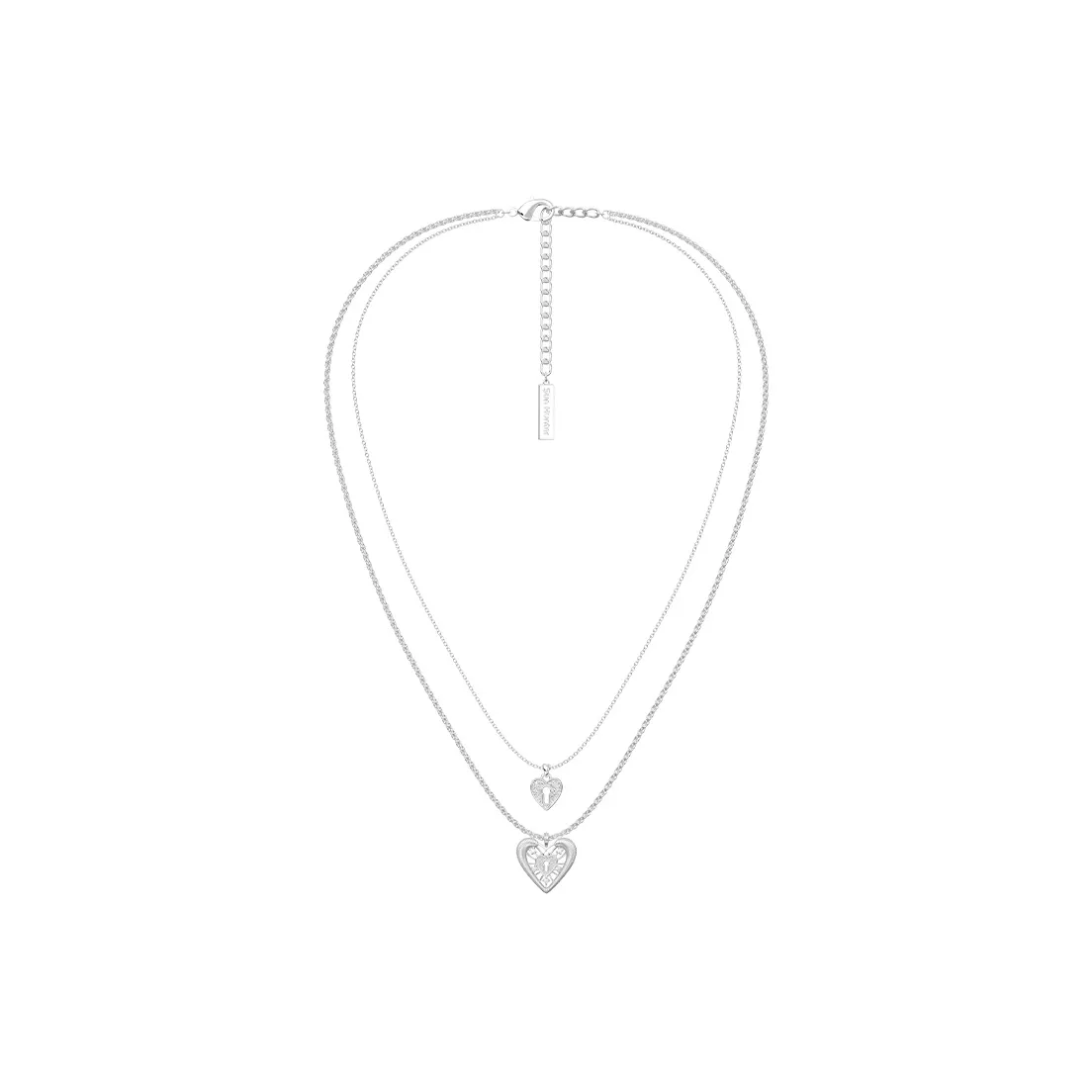 SUN HUNTER Медное покрытие Белое золото + Циркон Ожерелье Женское