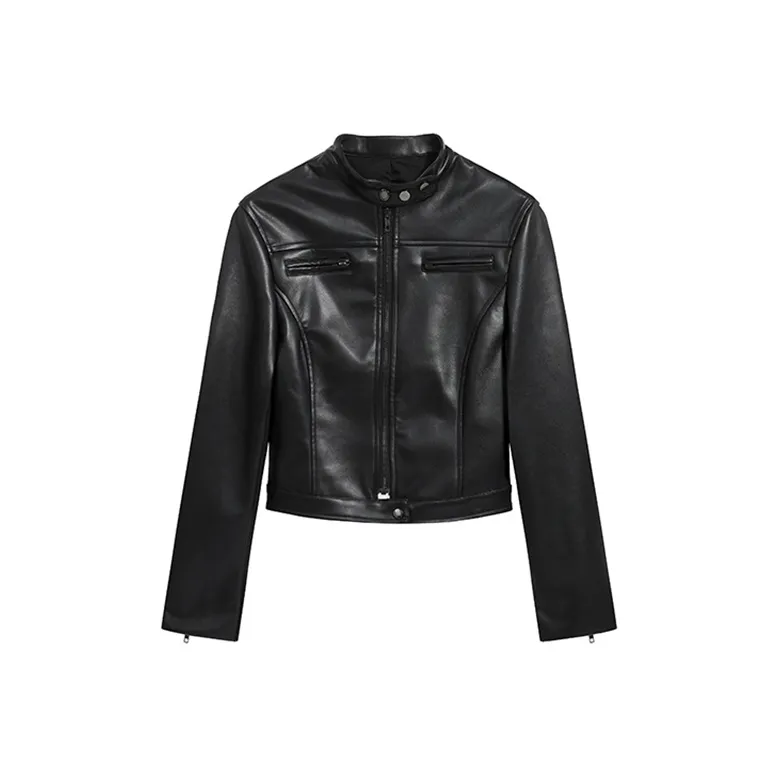 MOONCORE Кожа Куртка Женская